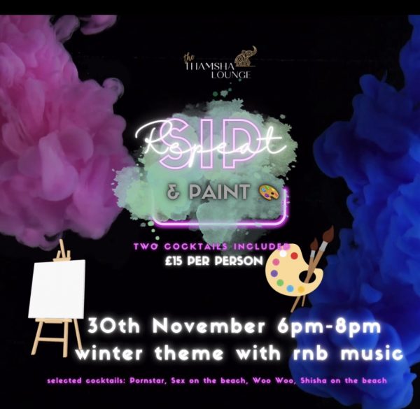 Sip n paint @ The Thamsha Lounge
